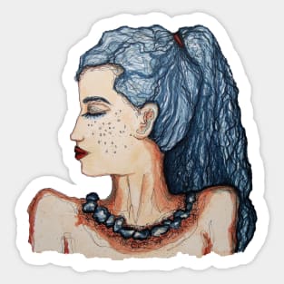 Girl mermaid Sticker